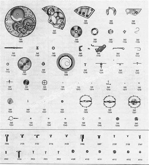 omega watch parts accessories for sale|Omega Watch parts diagram.